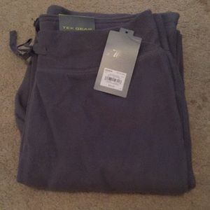 Tek Gear grey sweatpants faux fleece